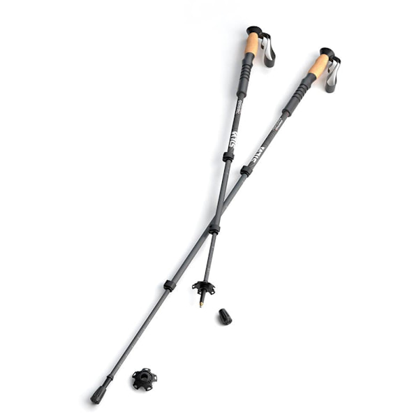 Silva Polacker Aluminium Cork Svart 105-140 cm