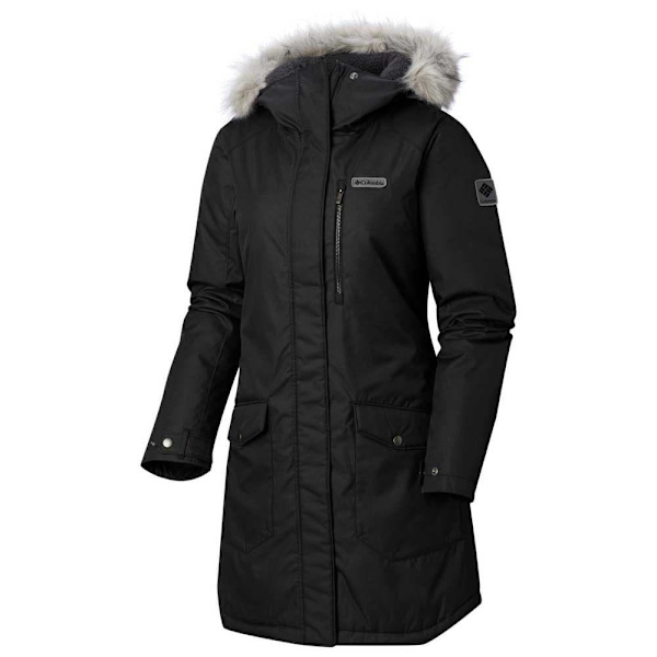 Columbia Langt Isoleret Suttle Mountain Sort S Kvinde