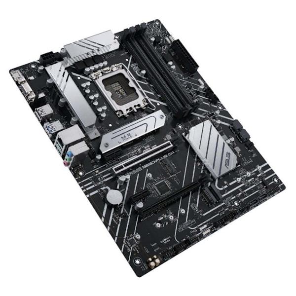 Asus Bundkort Prime B660-plus D4 Sort
