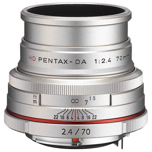 Pentax Teleobjektiv Da Al Ltd Hd 70 Mm F/2.4 Silver