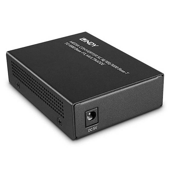 Lindy Mediakonverterare Sc1000 Base-fx Svart