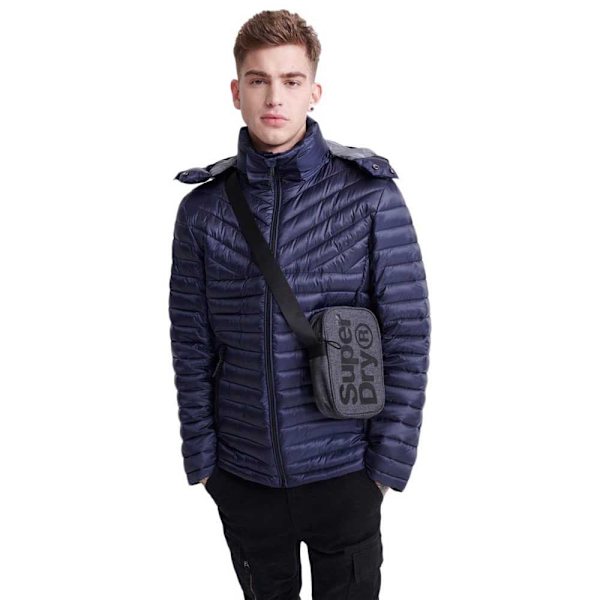 Superdry Jakke Desert Alchemy Fuji Blå S Mand