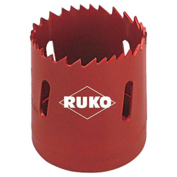 Ruko Borekrone Hss-bimetal Ø 140 Mm Rød
