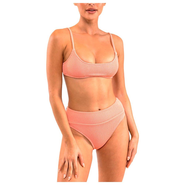 Rhythm Bikinitopp Wave Break Rosa S Kvinna