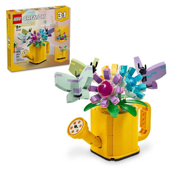 Lego Blommor I Dusch Konstruktion Spel