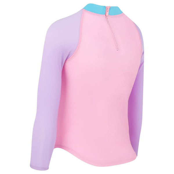 Zoggs Pitkähihainen T-paita Zip Ecolast Pinkki 24