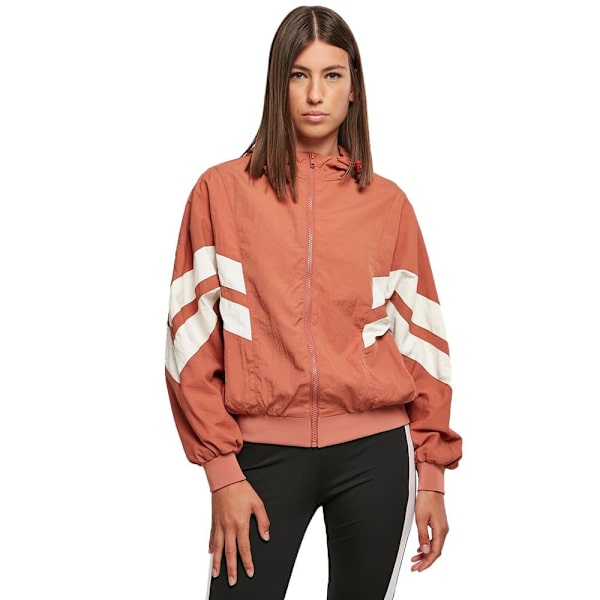 Urban Classics Crinkle Batwing Takki Oranssi XL Nainen