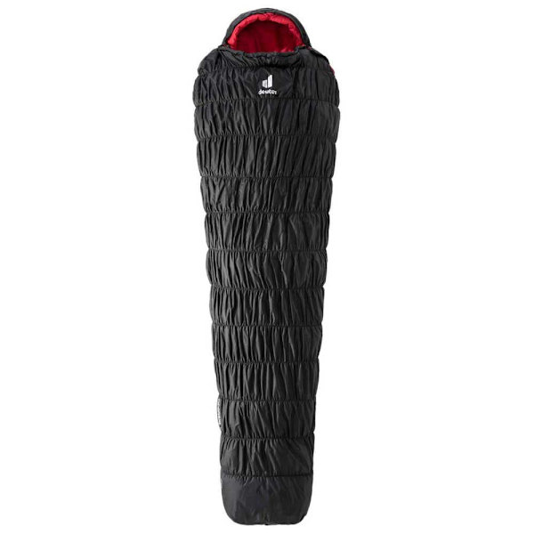 Deuter Sovepose Exosphere 0° Sort Regular / Right Zipper