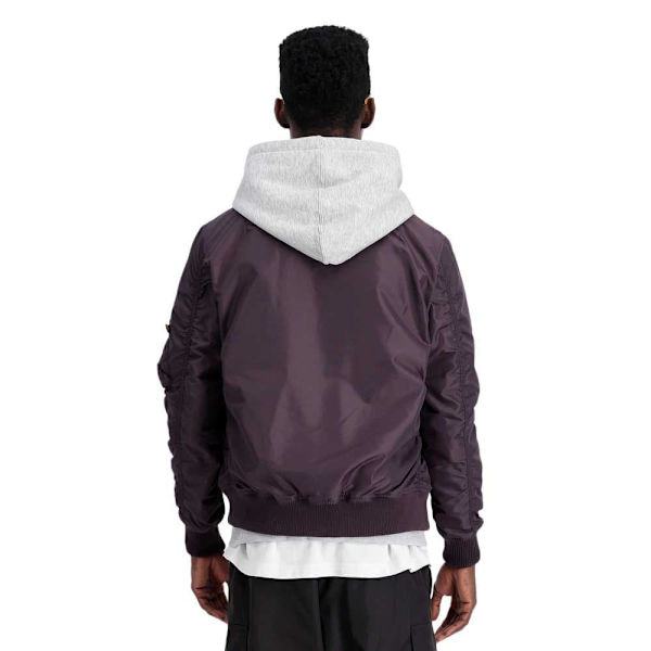 Alpha Industries Ma-1 Tt Jacka Lila L Man