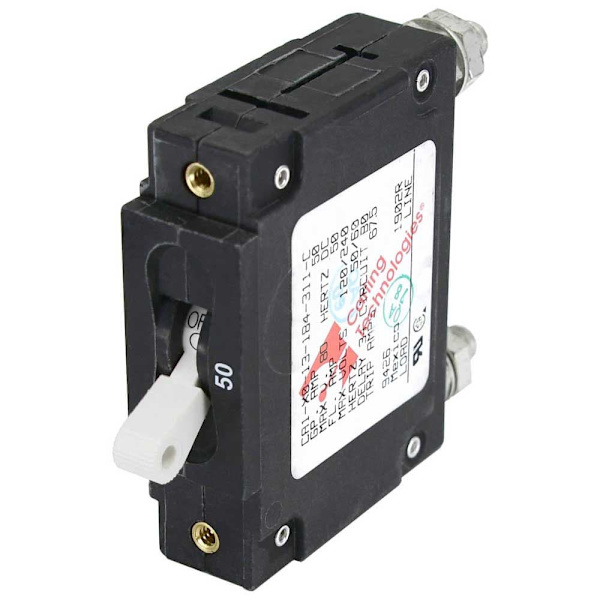 Blue Sea Systems C-series Single Pole Circuit Breaker Sort 25 A