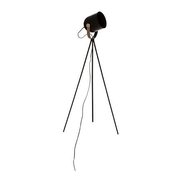 Atmosphera Gulv Lampe Action E27 25w Sort