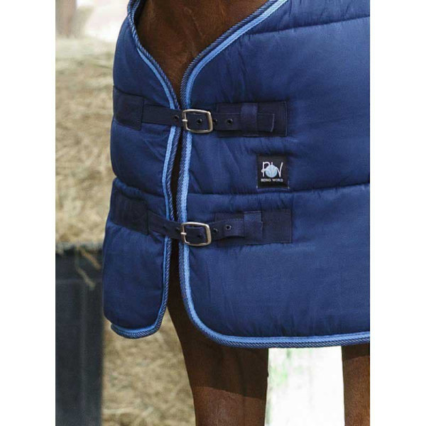 Riding World Standard Stallmatta Blå 123-80 cm