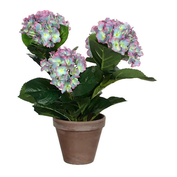 Mica Decorations Kunstig Plante Magnolia Lilla