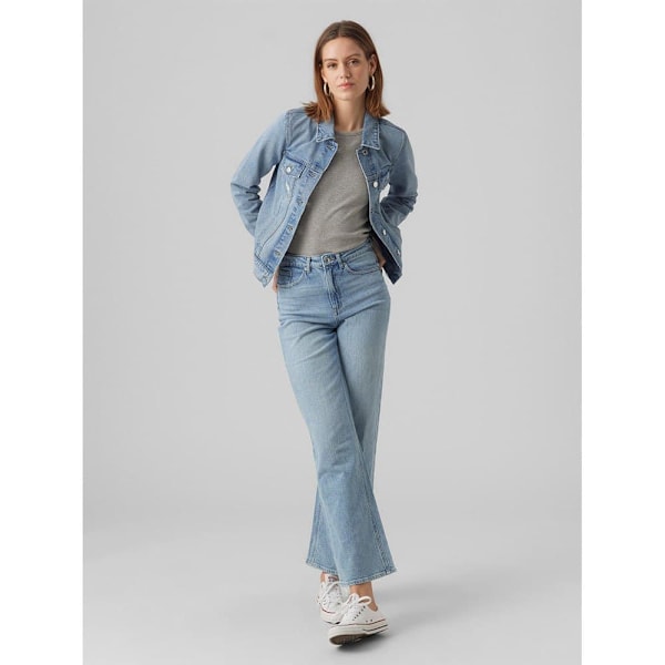 Vero Moda Denimjakke Zorica Blå XS Kvinde