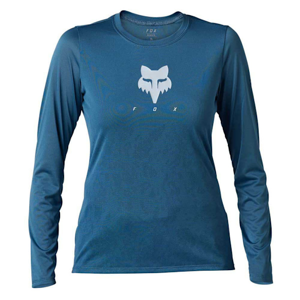 Fox Racing Mtb Ranger Trudri™ T-shirt Med Lång ärm Blå S Kvinna