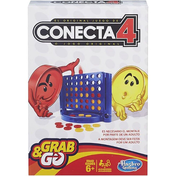 Hasbro Forbind 4 Gab & Go Spil