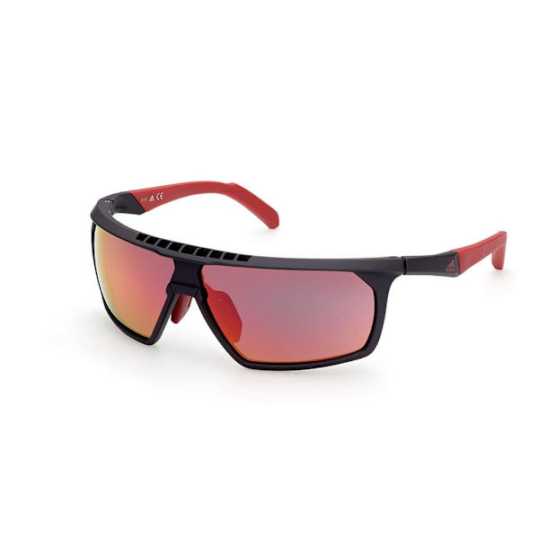 Adidas Solglasögon Sp0030-7002l Svart 70 Man