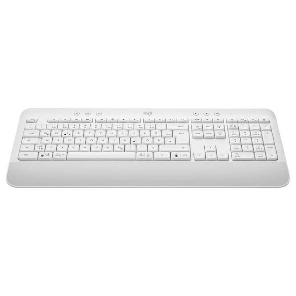 Logitech Trådløst Tastatur Signature K650 Søvfarvet German QWERTY