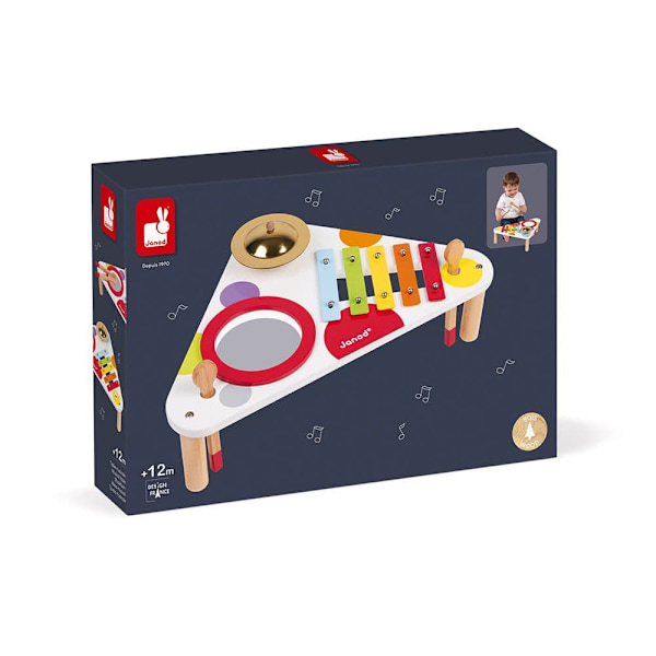 Janod Confetti Musical Table Flerfärgad 12 Months-3 Years