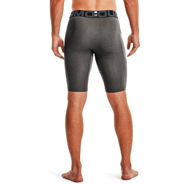 Under Armour Kompression Lange Shorts Heatgear Grå L / Regular Mand