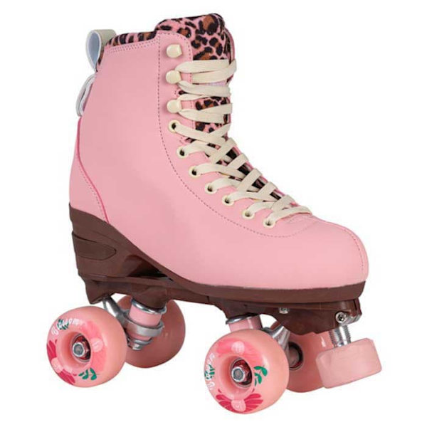 Chaya Kvinna Rullskridskor Miyu Leopaard Rosa EU 37