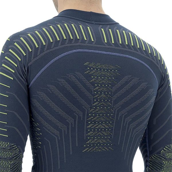 Uyn Pitkähihainen Pohjakerros Resilyon Turtle Neck Sininen S / M Mies