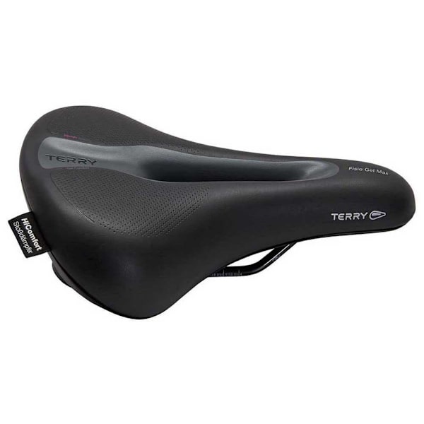 Terry Fisio Fisio Flex Gel Max Satula Musta 138 mm