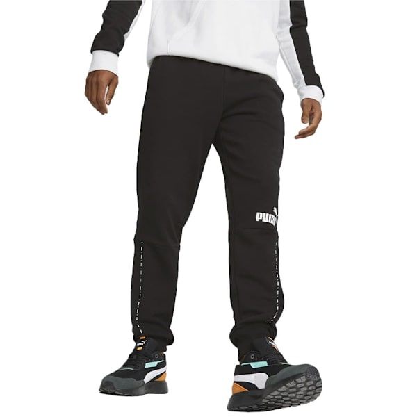 Puma Byxor Ess Block X Tape Svart M Man