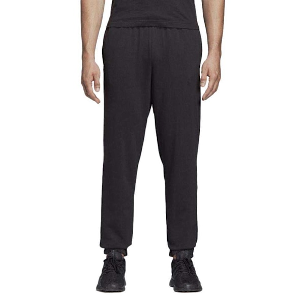 Adidas Långbyxor Essentials Linear French Terry Svart S / Regular Man