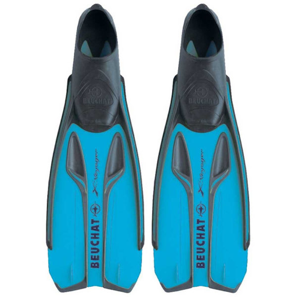 Beuchat Snorkelfinner X-voyager Blå,Sort EU 44-45