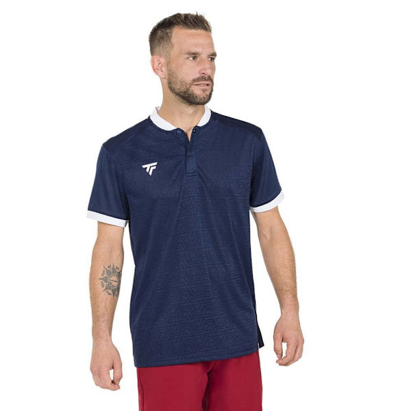 Tecnifibre Lyhythihainen Poolo Team Mesh Sininen 2XL Mies
