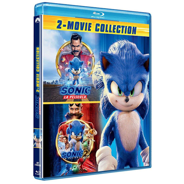 Paramount Sonic The Hedgehog Pack Blu-ray Dansk