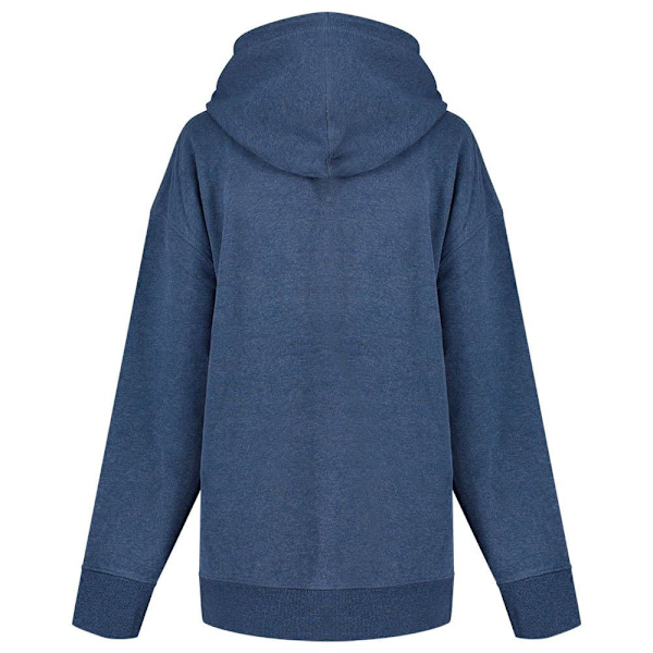 Superdry Hættetrøje Code Apq Oversized Blå XS-S Kvinde