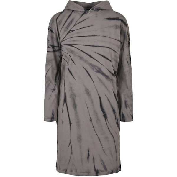 Urban Classics Oversized Hættekjole Tie-dye Sort S Kvinde