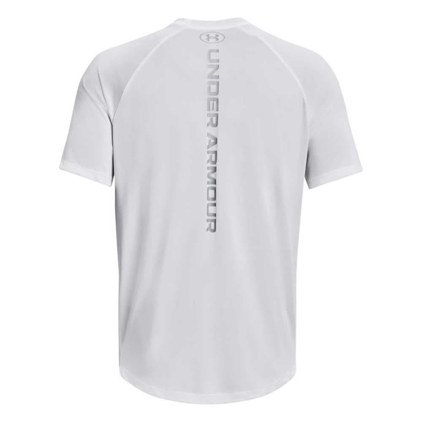 Under Armour Kortærmet T-shirt Tech Reflective Hvid L / Regular Mand