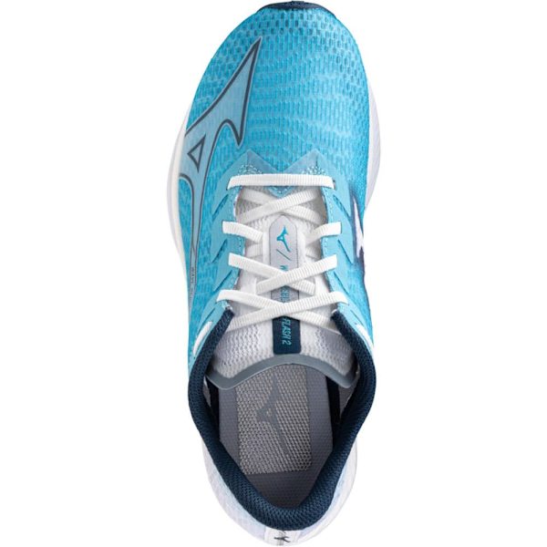 Mizuno Wave Rebellion Flash 2 Løbesko Blå EU 38 1/2 Kvinde