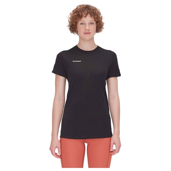 Mammut Tree Wool Fl T-shirt Med Korta ärmar Svart S Kvinna