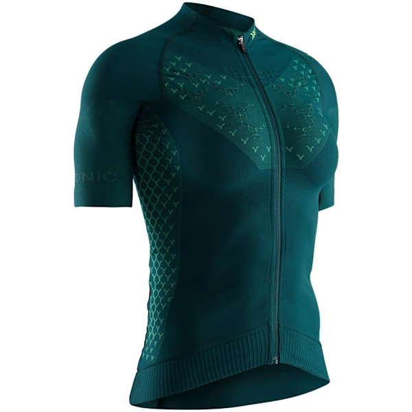 X-bionic Twyce 4.0 Korta ärmar Cykeltröja Grönt M Kvinna