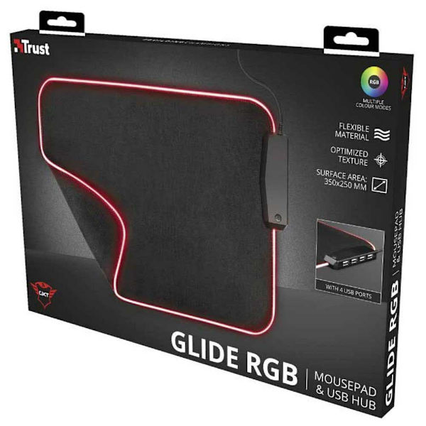 Trust Hiirimatto Gxt 765 Glide Flex Musta