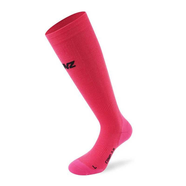 Lenz Lange Strømper Compression 2.0 Merino Rosa EU 32-38 Mand