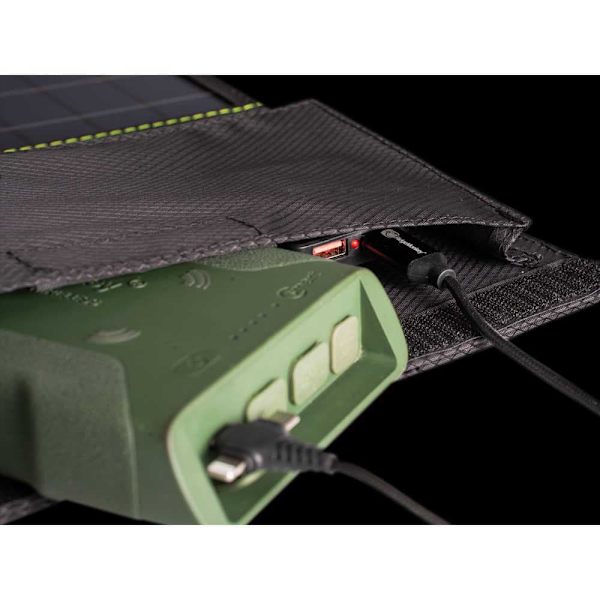 Ridgemonkey Vault Qc3.0 Usb-a 21w Aurinkopaneeli