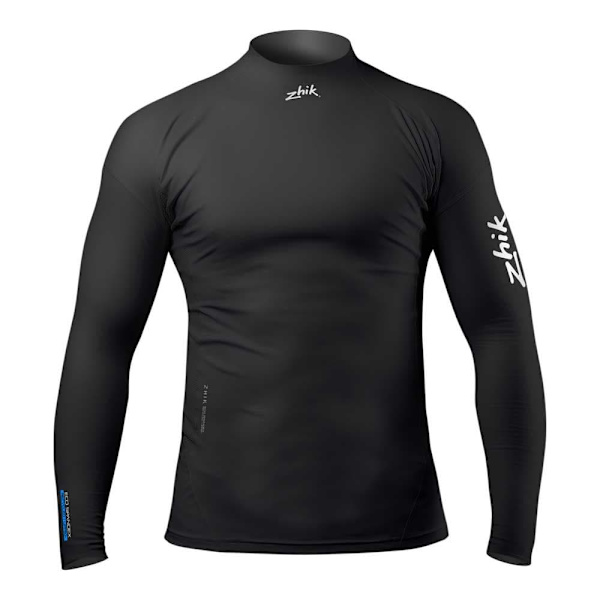 Zhik Langærmet T-shirt Eco Spandex Sort S Mand