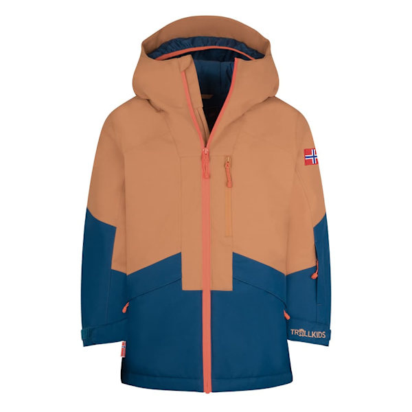 Trollkids Kongsberg Jacka Orange 116 cm Pojke