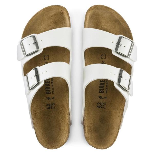 Birkenstock Arizona Briko-flor Sandaler Vit EU 38 Man
