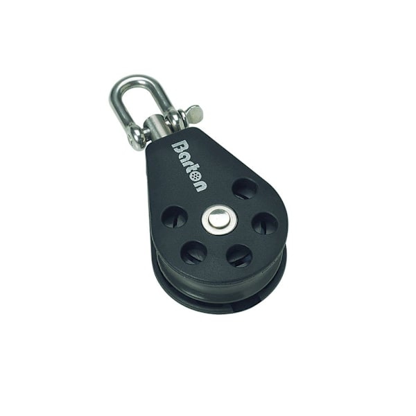 Barton Marine Enkel Vridbar Remskiva 385kg 10 Mm Silver 45 x 107 mm
