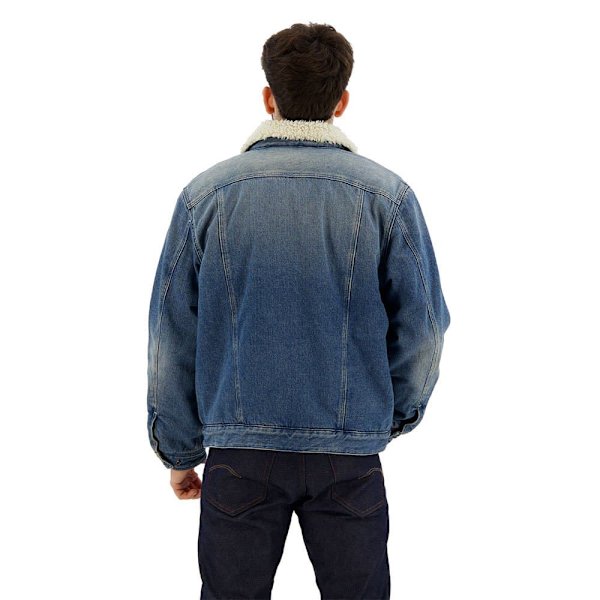 G-star Utility Flap Pocket Sherpa Denimjakke Blå 2XL Mand