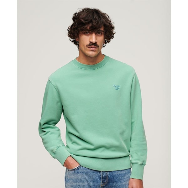 Superdry Vintage Washed Tröja Grönt 3XL Man