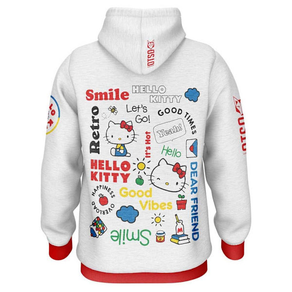 Otso Hello Kitty Smile Hættetrøje  2XS Kvinde