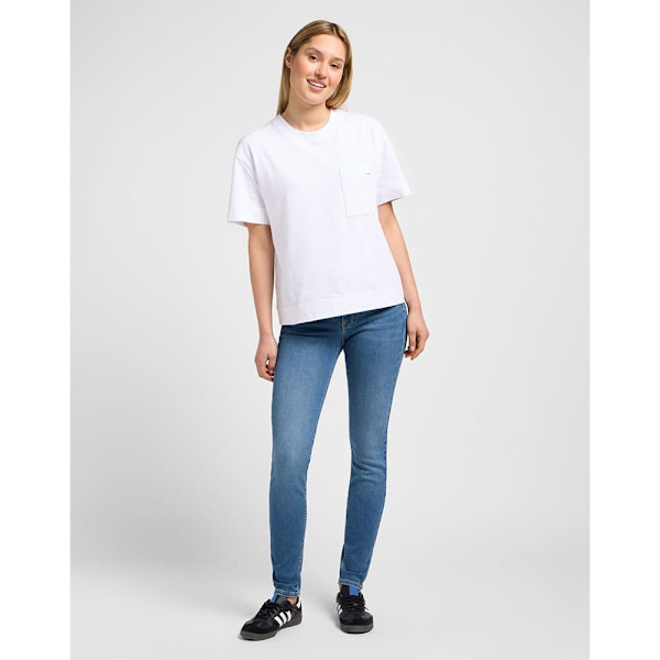 Lee Jeans Med Hög Midja Foreverfit Skinny Fit Blå 42 / 29 Kvinna