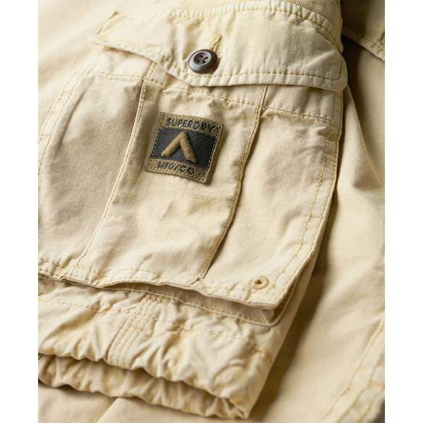 Superdry Parachute Light Cargo Shorts Beige 28 Man